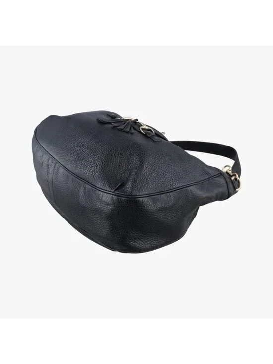 ★SOLD★ Gucci Emily Hobo Black Leather - Picture 4 of 16